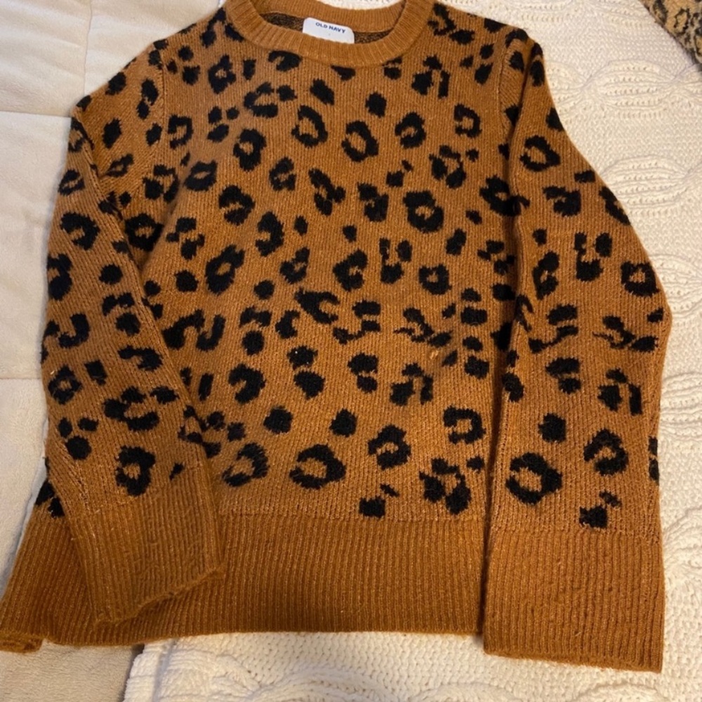 leopard sweater